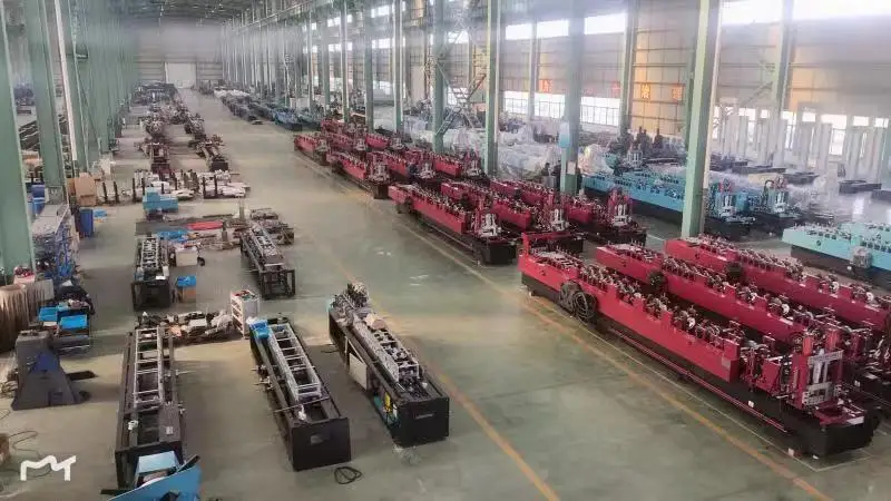 
Semi automatic interchange steel CZ purlin roll forming machine for building materials making 