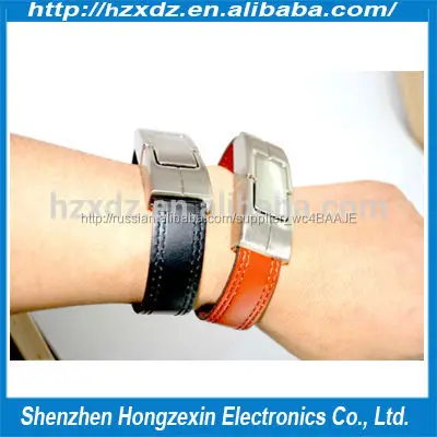 Бестселлер usb флэш-диск 4 ГБ кожа, И диск 4 ГБ наручные