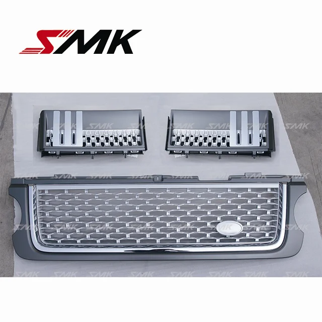 
2010-2012 LR R-ange R-over Vogue Central Grille and Side Vents Assembly,Sliver 