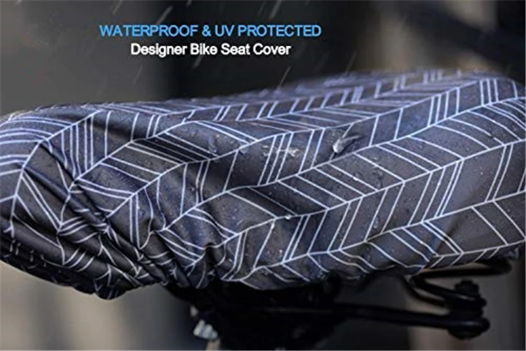 Fuyu promotion personalised OEM mini plastic waterproof bike seat cover