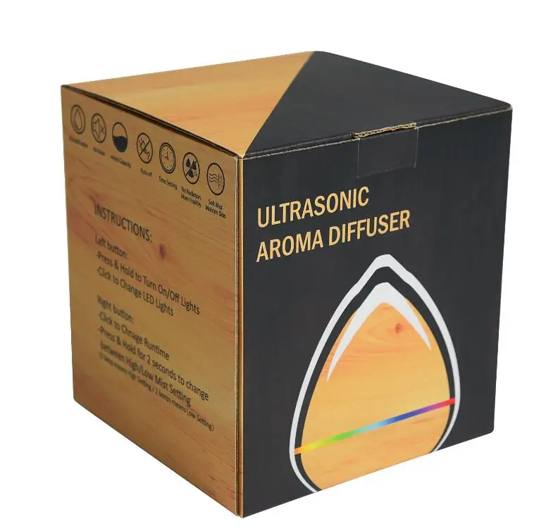 
Unique Violet Color Aroma Diffuser oil Aromatherapy diffuser, Air Humidifier 