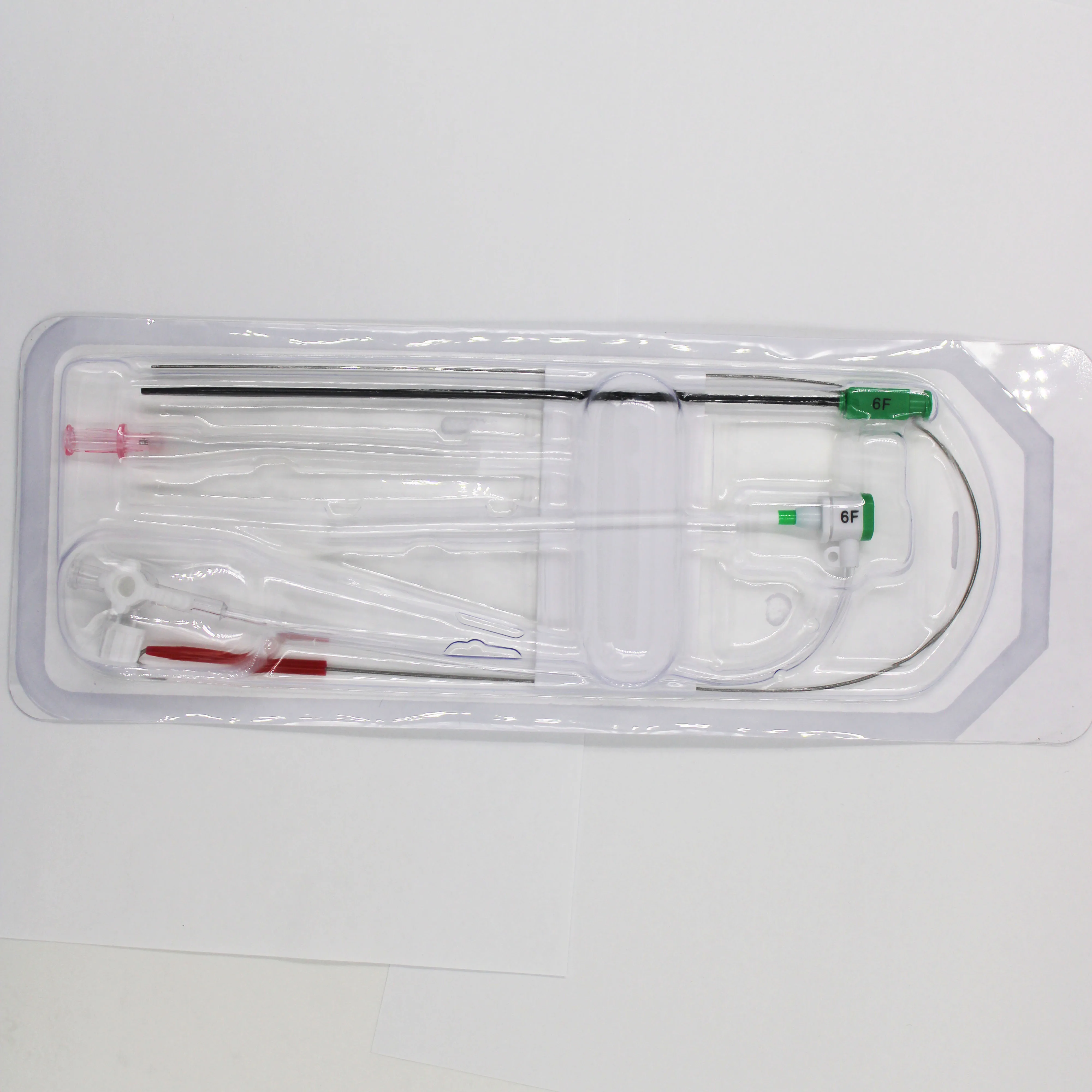 Ortus Disposable Medical Angiography 6F Femoral Catheter Introducer Sheath Set