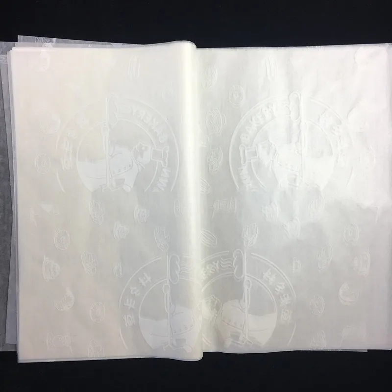 
38gsm Wrapping Paper Burger Bakery Baking Paper 