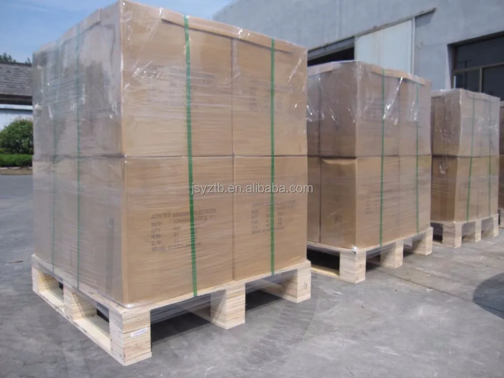 DC copper coated pointed arc air gouging carbon electrode rod 4*305mm