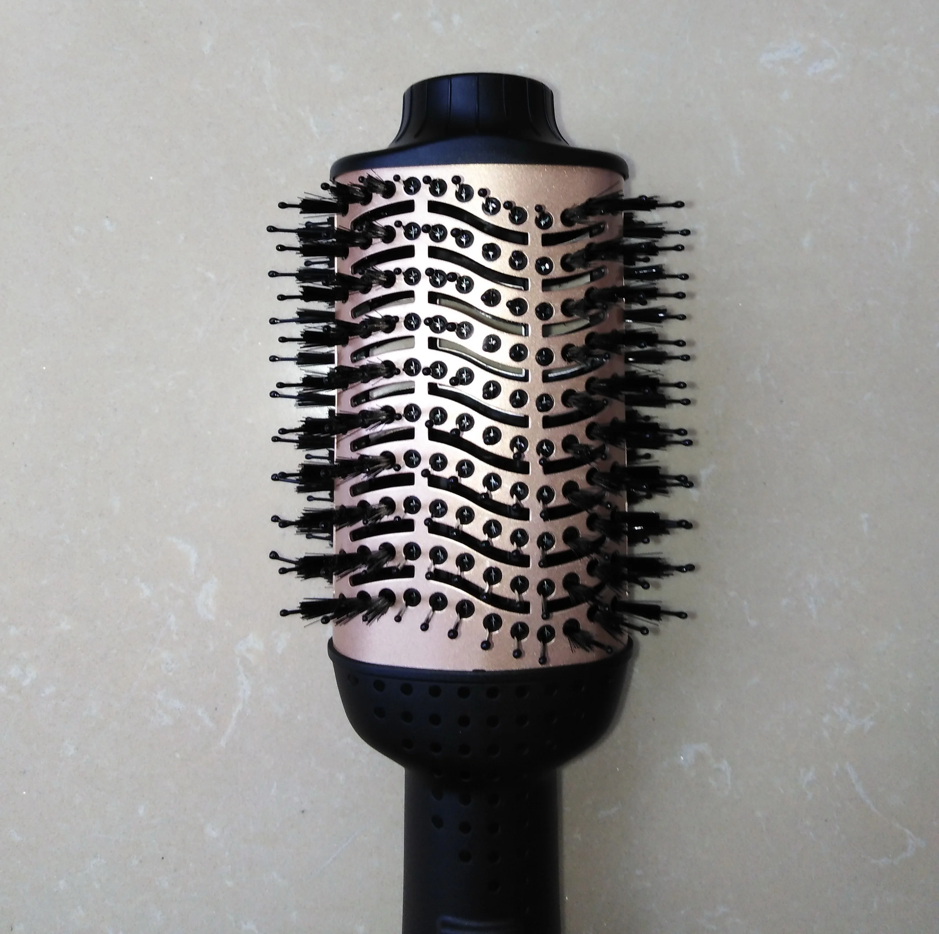Human Hair Extension Tool Electric Hot Air Hair Rolling Brush