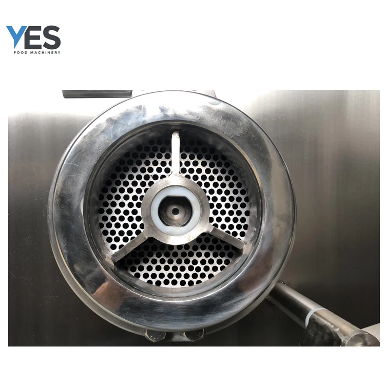 C160 Meat Chopper Industrial Frozen Fresh Meat Grinder Bone Meat Grinding Machine mincer