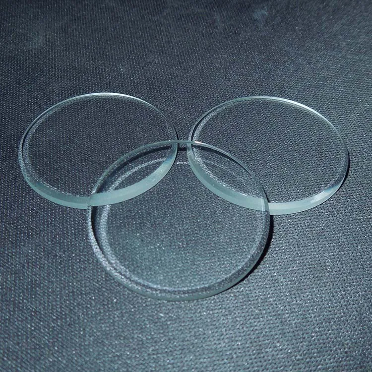 Corning Gorilla glass sheet OEM / ODM round ultra-clear tempered optical glass panel