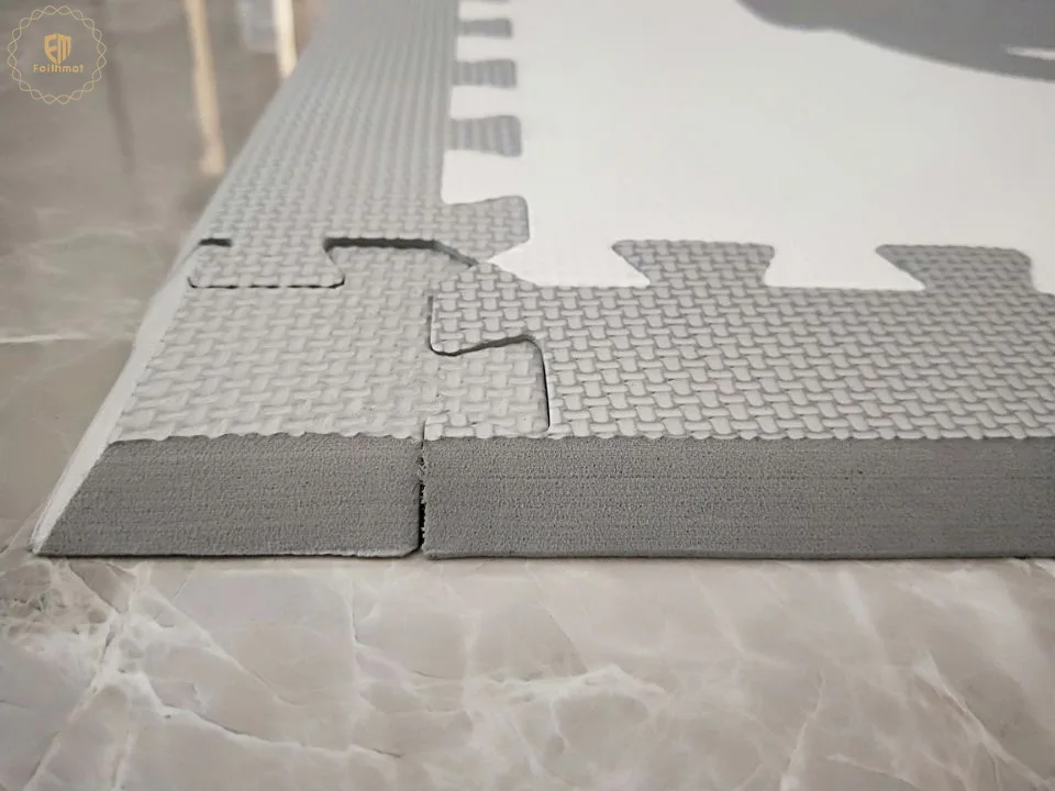 9 Pcs Animals Pattern Carpet EVA Foam Puzzle Mats For Kids Floor Play Mat