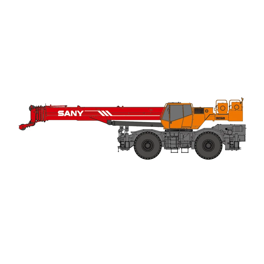 SANY Bauma 2016 SRC550 50 Ton New Truck Crane china Rough Terrain Crane