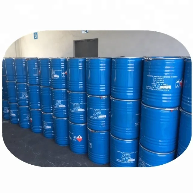 
sodium hydrosulphite (Na2S2O4) 7775-14-6 85%, 88% 90% Min. 