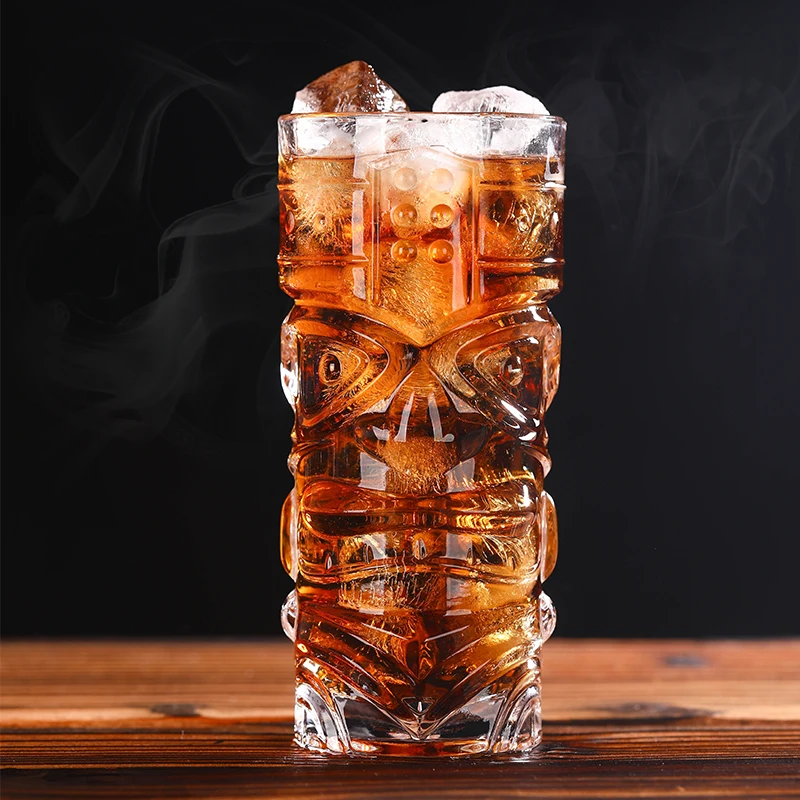 Originality Design tiki glass cup juice glasses tiki mug cocktail glasses