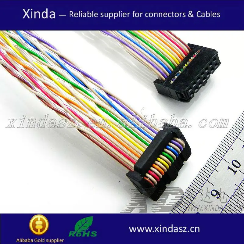 LCD LVDS cable blur lvds100 pin cable