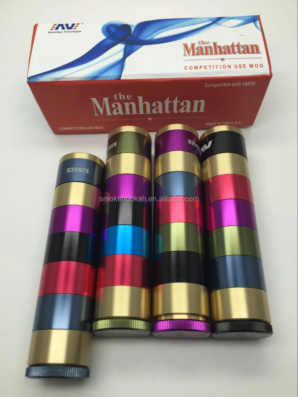 manhattan av mod manhattan mod Av 100W Vv Vw Box Mod Vape Pen Ecigarette