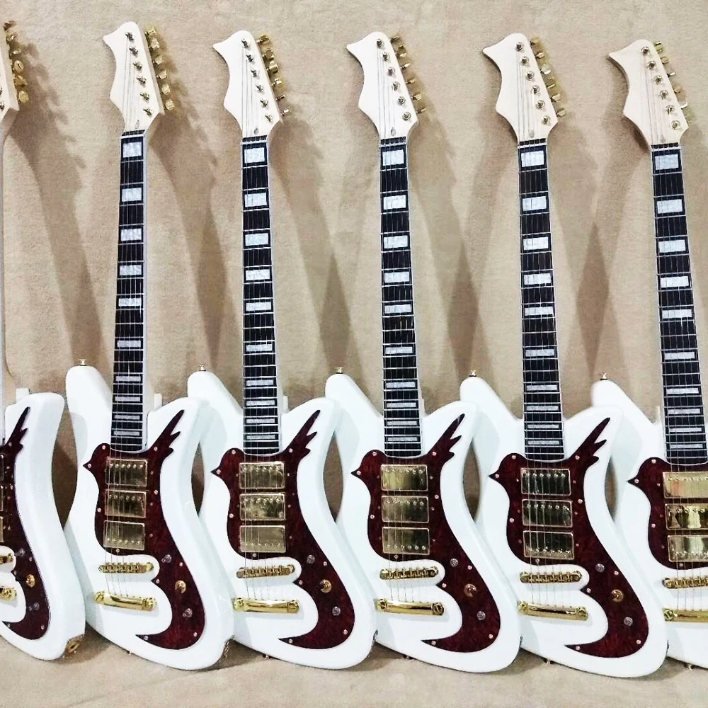 Высококачественная электрогитара в форме птицы Pickguard