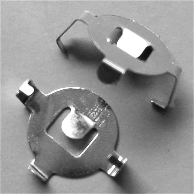 CR1025 Battery metal DIP holder and CR1025 Battery holder