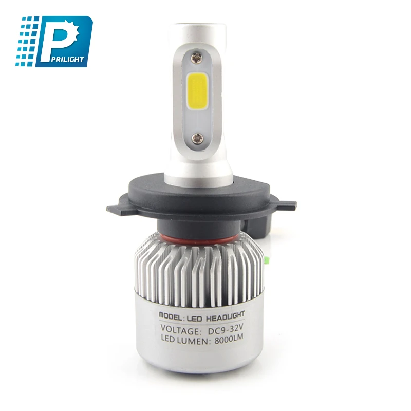 Super Bright H4 Car Led Headlight Bulbs 9005 9006 12V 24Volt H4 H7 S2 Led Headlight H11