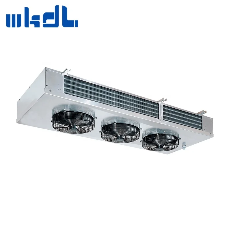 custom made dual discharge two flow copper coil for walk in cooler