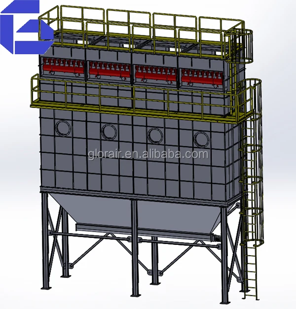 Glorair Baghouse Dust Collector for Wood Dust Extraction