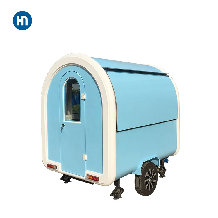 China mobile fast food burger bbq stall cart , kiosk ambulant coffee cart trailers