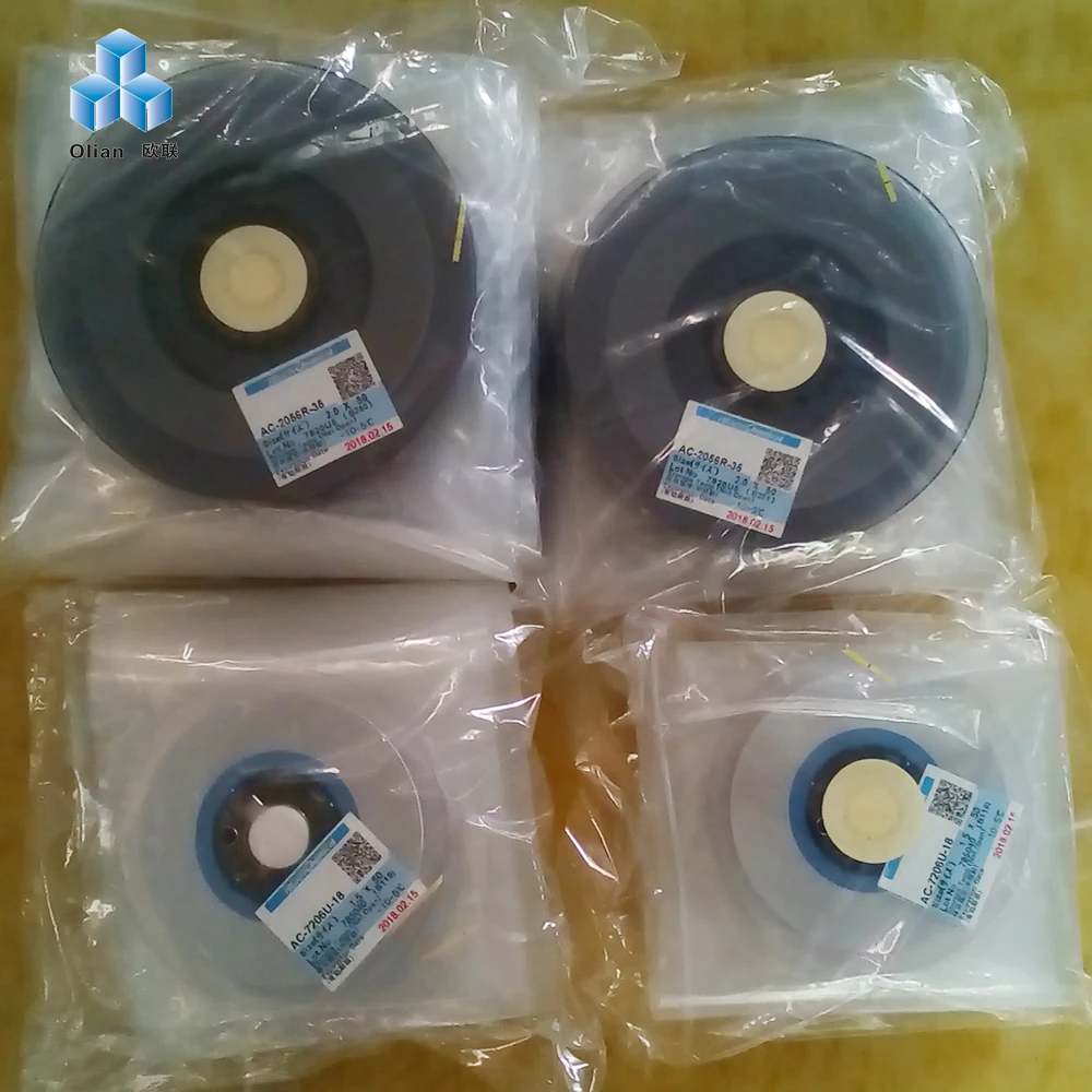 
AC 2056R-35 Double Side Glue ACF Adhesive for LCD panel flex Cable Bonding 