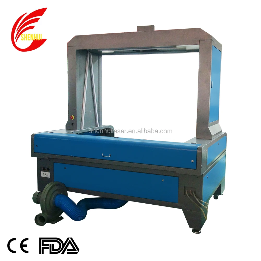 fabric leather 6090 jeans label laser cutting machine with ccd camera