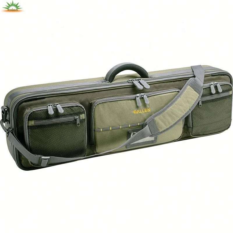 Triple Layer Large Capacity Fishing Rod Gear Bag Fishing Tool Case Bag for All Kits