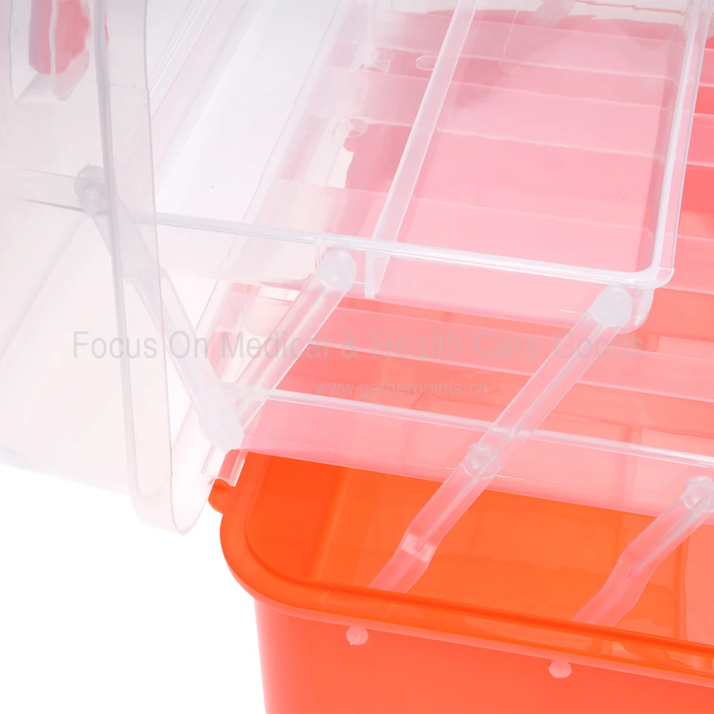 
Empty Waterproof First Aid Kit Box With Lock 