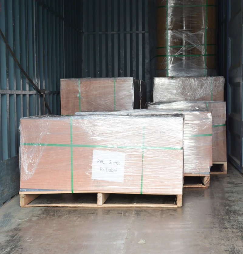 250 micron Rigid Super Clear Printed Plastic Film A3 PVC Rolls Sheet For Folding Box Packaging