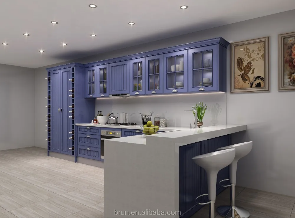 
kunshan factory direct brun kitchens/alibaba gold kitchen cabinets supplier 