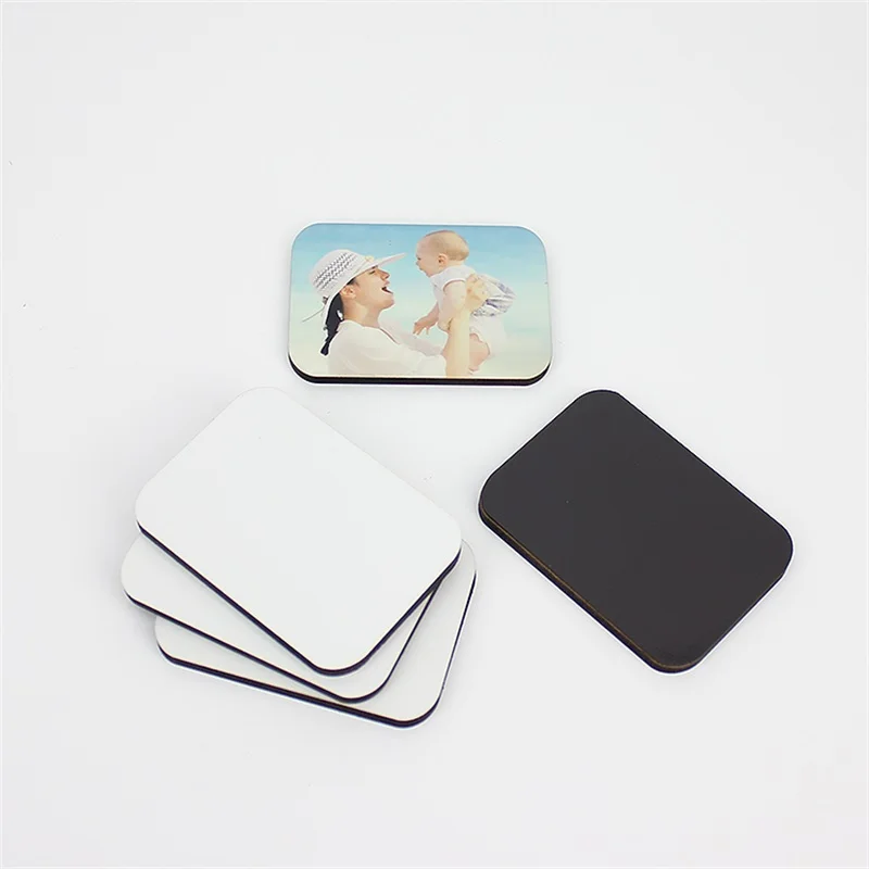 
Custom Printable Pattern Sublimation MDF Magnetic Stickers 