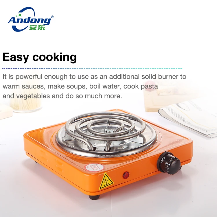 Горелка Andong электрическая плита горячая кухонный портативный кофейный обогреватель дизайнерская приборы для приготовления пищи 220 В 1000 Вт