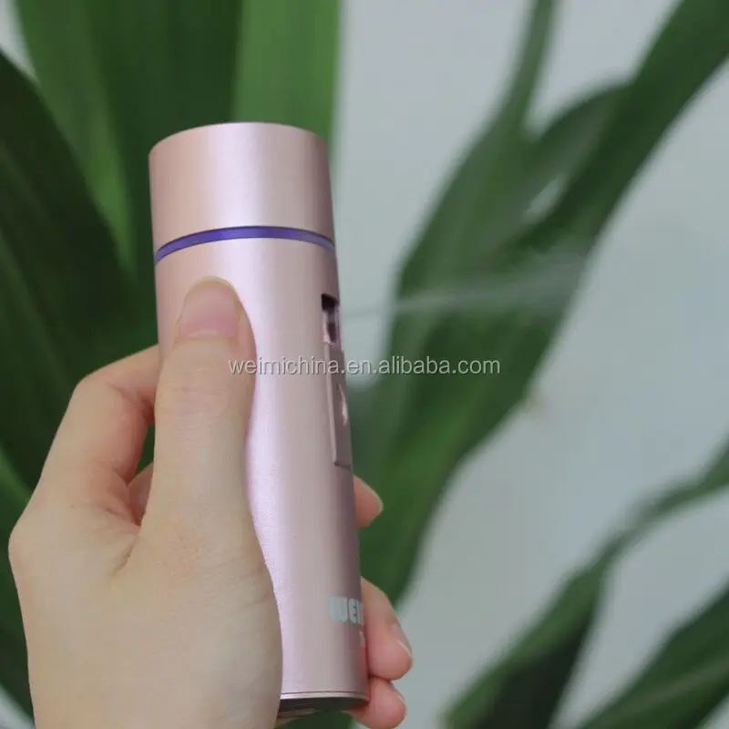 
USB Portable face care facial steamer with anodized by cnc machining 