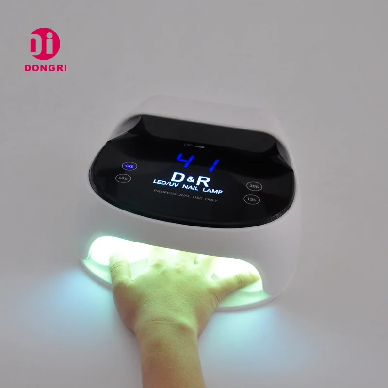Customized DR6365 36 Watt CE & ROHS Electric Trend New Products Dongri Gel Uv Led Cordless Nail Lamp 48W Led Nail Lamp