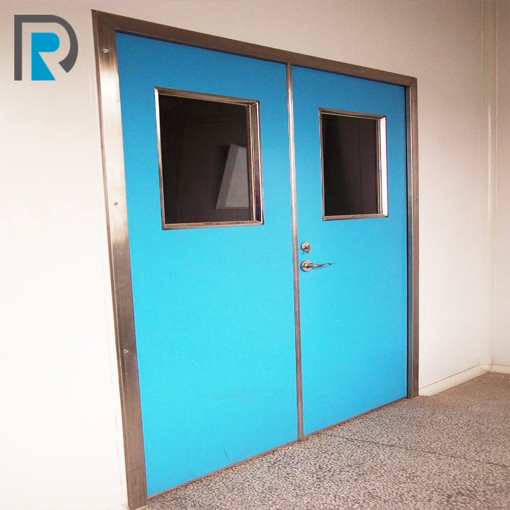 
Hot sale High quality cleanroom doors Technology Door Wood Fire Speed Rolling Rapid Roll for Workshop Chemistry laboratory 