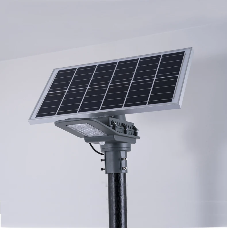 Intelligent Light controller  all in one  Sperate aluminum waterproof Ip65 20w led solar street light