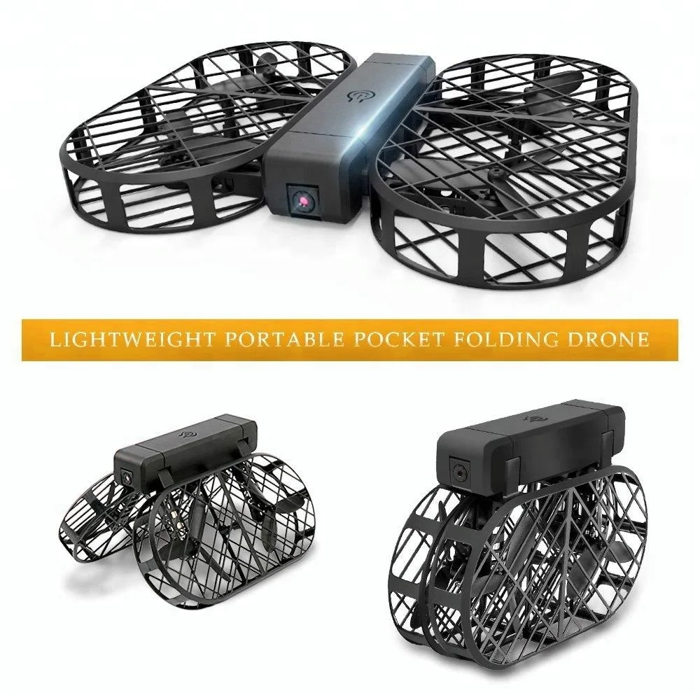 DWI Dowellin D7 Portable Foldable Arms WIFI Selfie 720p Mini Drone Camera With Altitude Hold