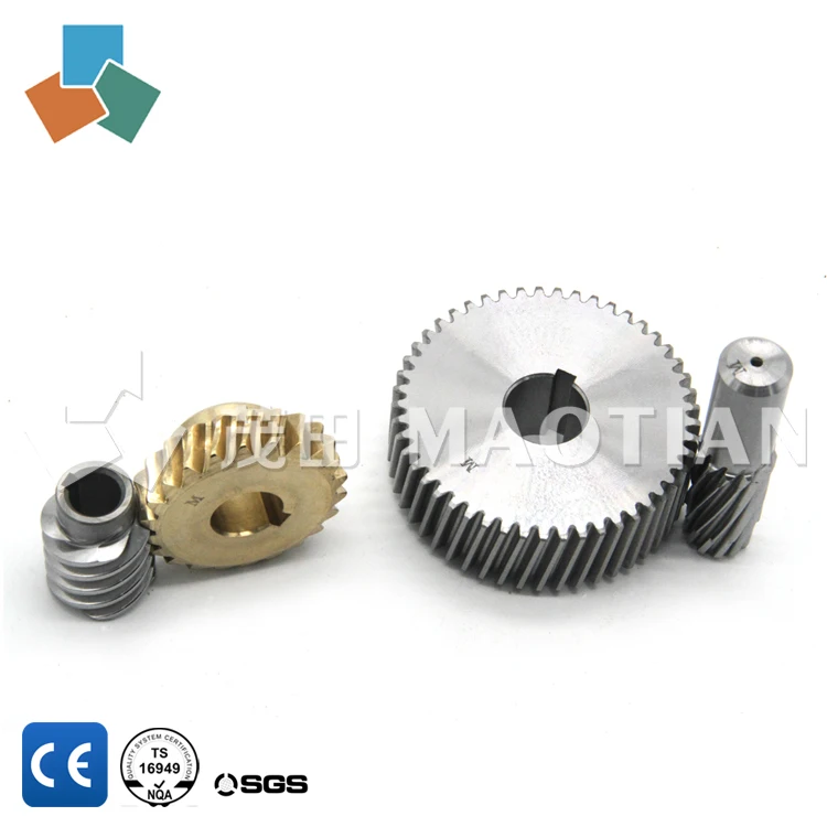 
China supply special the worm and gear of dumbwaiter / low noise large transmission ratio / worm gear sets 