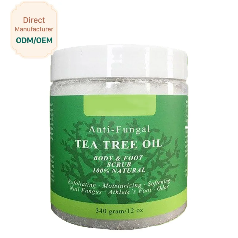 
Mild Cleansing Tea Tree Oil Foot And Body Scrub Best Moisturizing Scrub Softening Exfoliating Body Scrub 