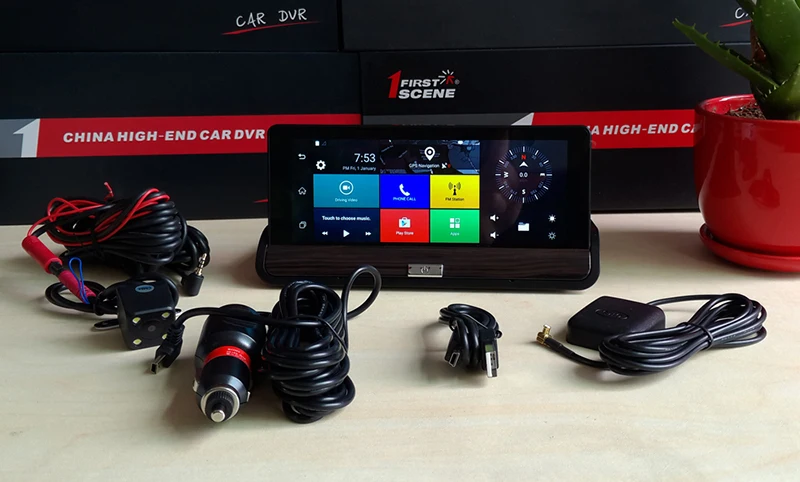 New arrival Firstscene 7ich touch screen Android 3G car camera car driving recorder