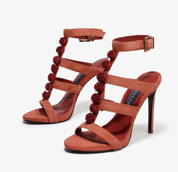 Women High Thin Heel Peep Toe Classic Style Dress Shoe for girls