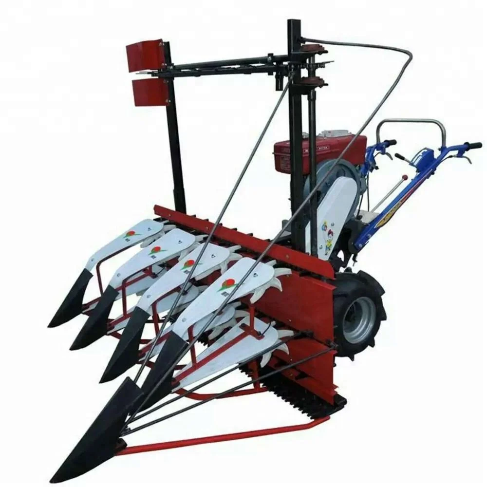 Semi-automatic rice harvesting machine hot pepper harvesting machine sorghum harvester
