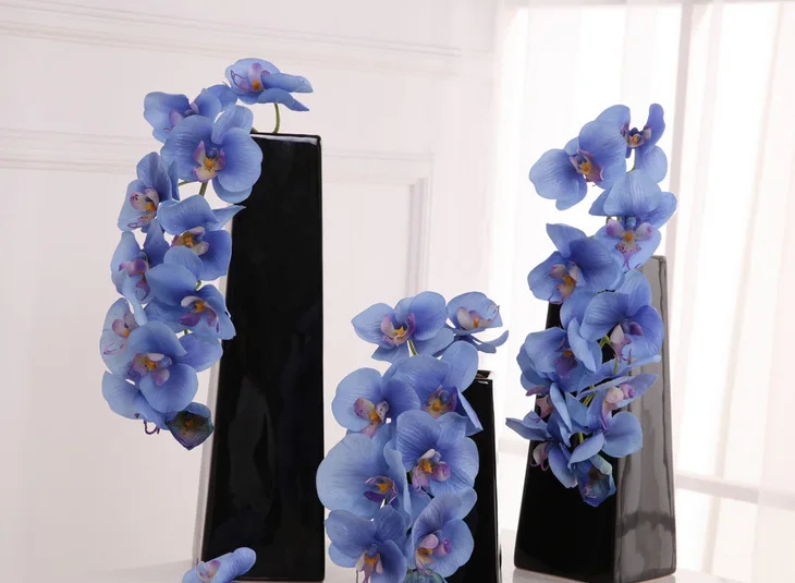 Artificial butterfly orchid flower for home wedding decor