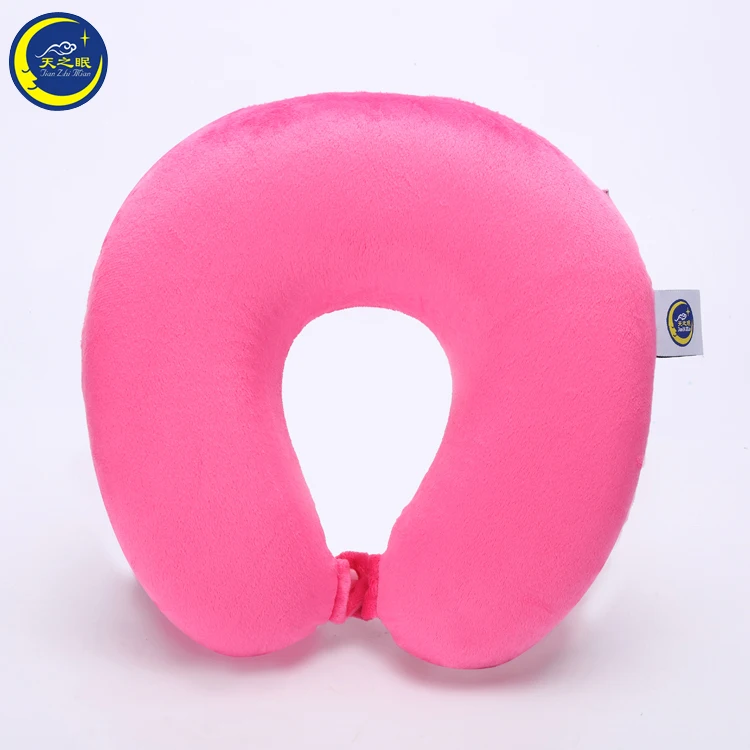 
personalized support u shape soft filling air memory foam custom pillow 