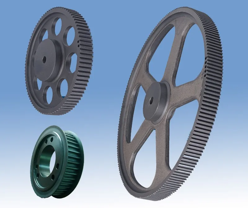 Manufacturer Customized High Quality Gray Iron Casting Pulley Wheel