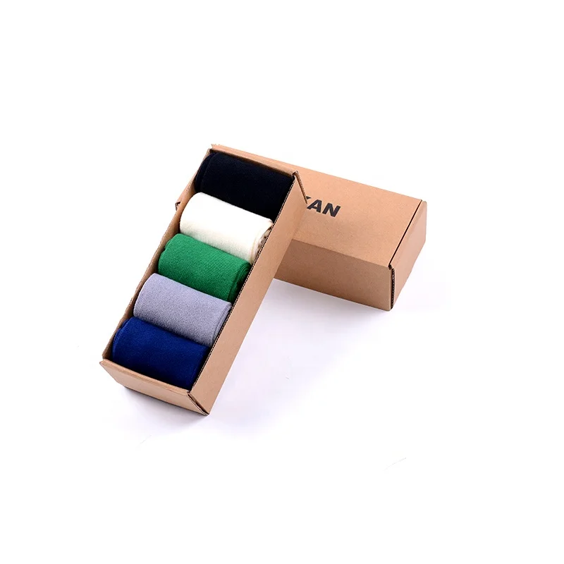 MEIKAN Colorful Uniform Elite Thin Cotton Plain White Gray Black Cotton Ribbed Business Crew Socks Mens Socks