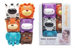 
Newborn Baby Cartoon Activity Cube Baby Toys Shape Early Learning Educational Gift Baby Toy Sets 