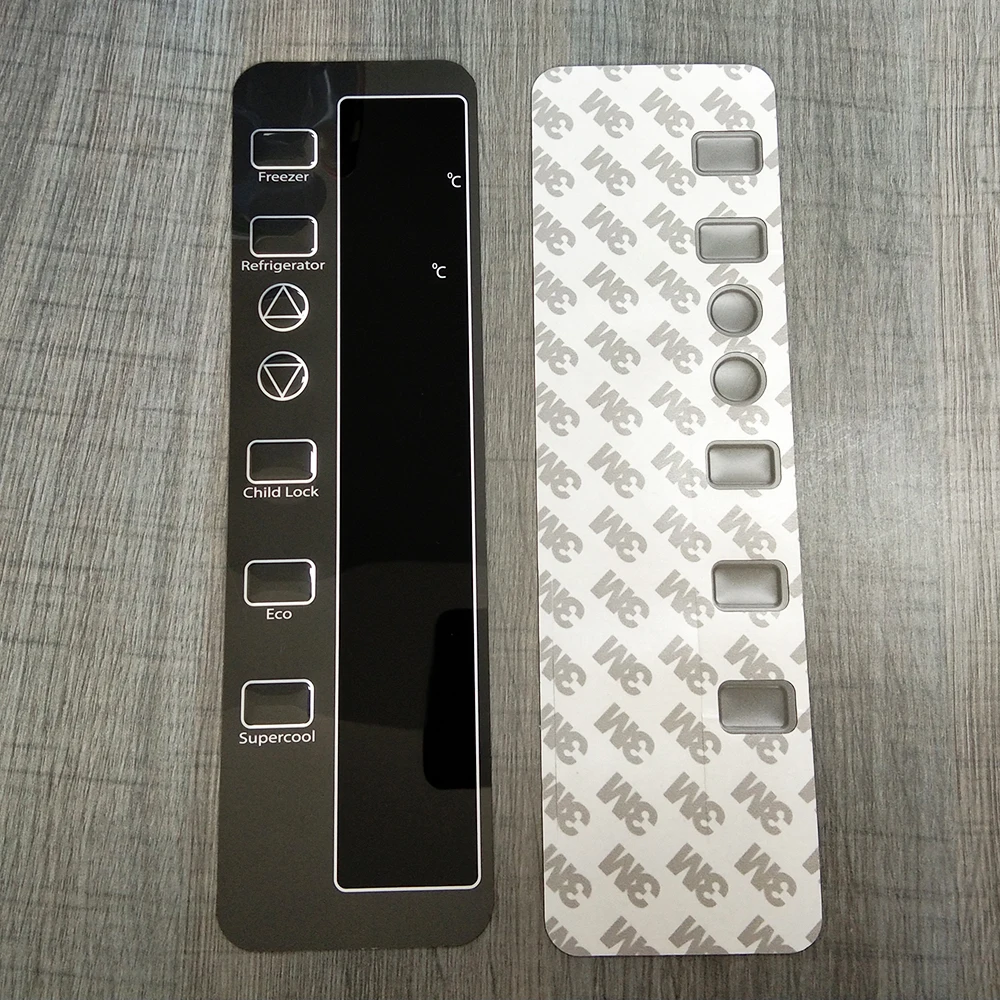 Пользовательский мембранный переключатель, поликарбонатная панель с прозрачным ЖК-экраном