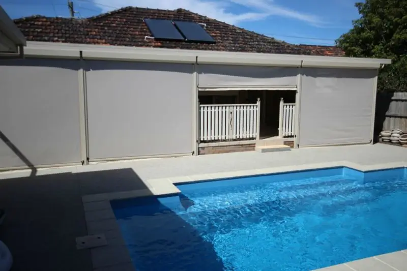 5 Years Warranty Ziptrak Waterproof Roller Blinds with Zip Track System for outdoor