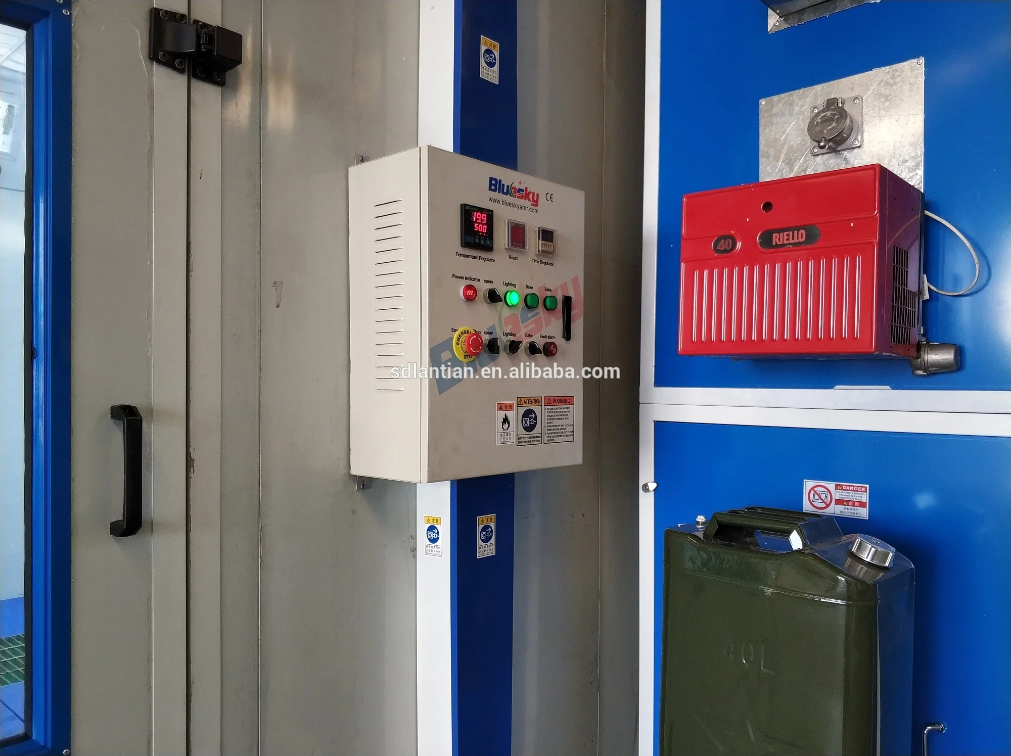 Made in China CE cheap car paint booth