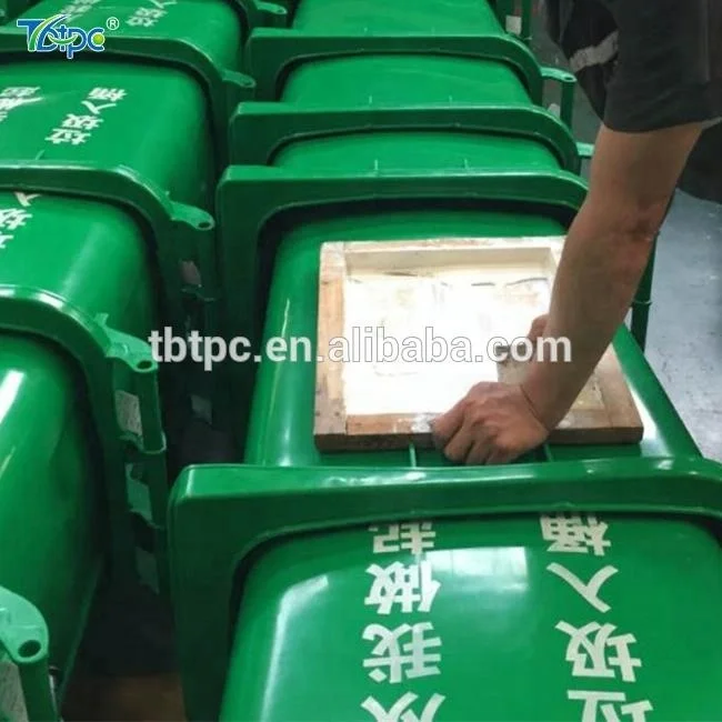 240L Plastic Dustbin Wheelie Waste Bin Plastic Recycle Bin